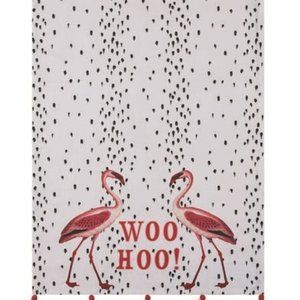 Flamingo W/ Tassels Towel NEW